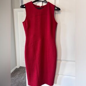 Red Midi Dress, Forest Lily, 6